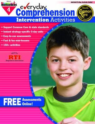 Everyday Comprehension Intervention Activities Grade 4 Book