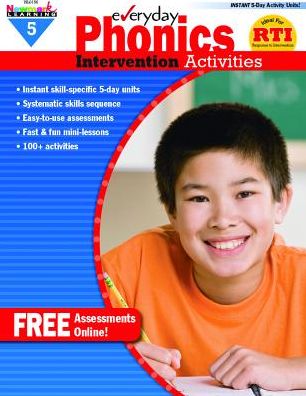Everyday Phonics Intervention Activities Grade 5 Book