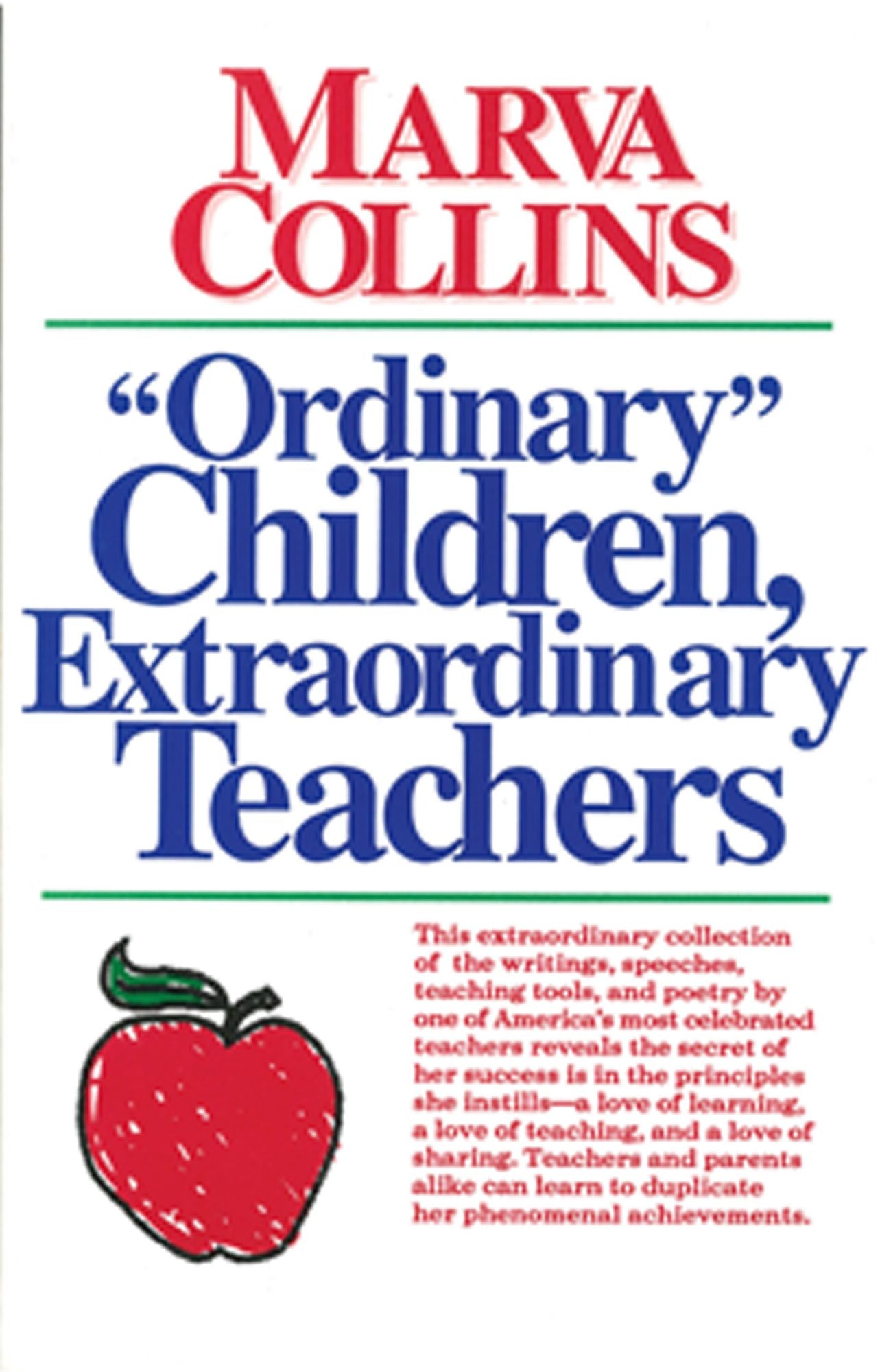 "Ordinary Children", Extraordinary Teachers