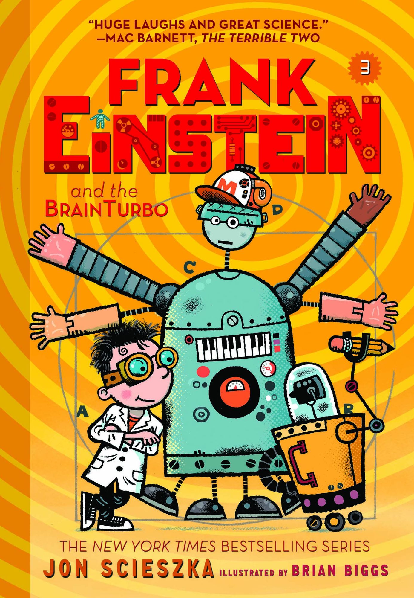 Frank Einstein and the BrainTurbo (Frank Einstein Series #3)