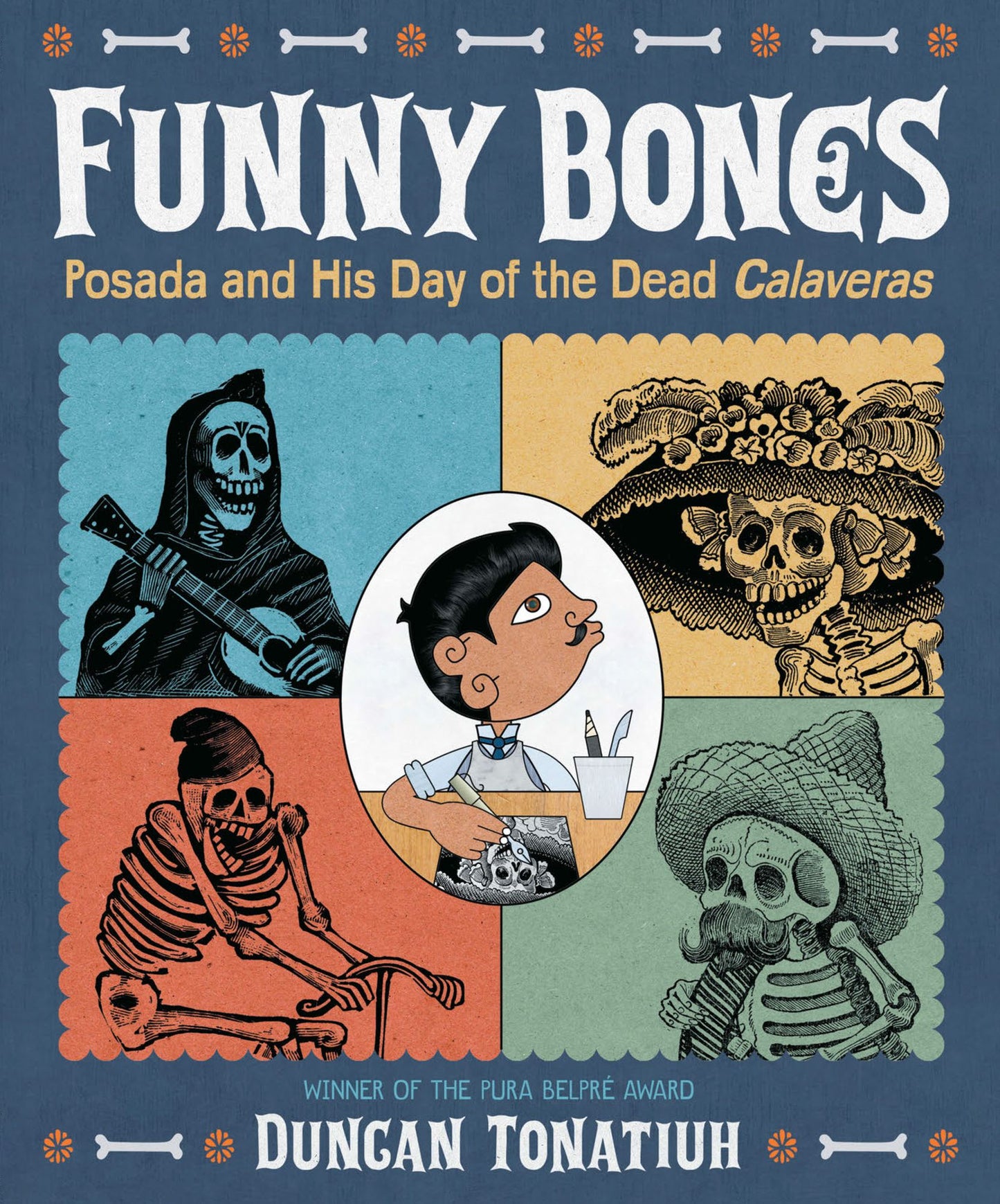 Funny Bones: Posada and His Day of the Dead Calaveras (PagePerfect NOOK Book)