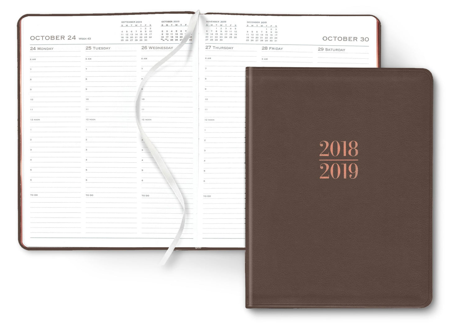 2019 18-Month Large Mushroom Cambridge Family Planner Calendar