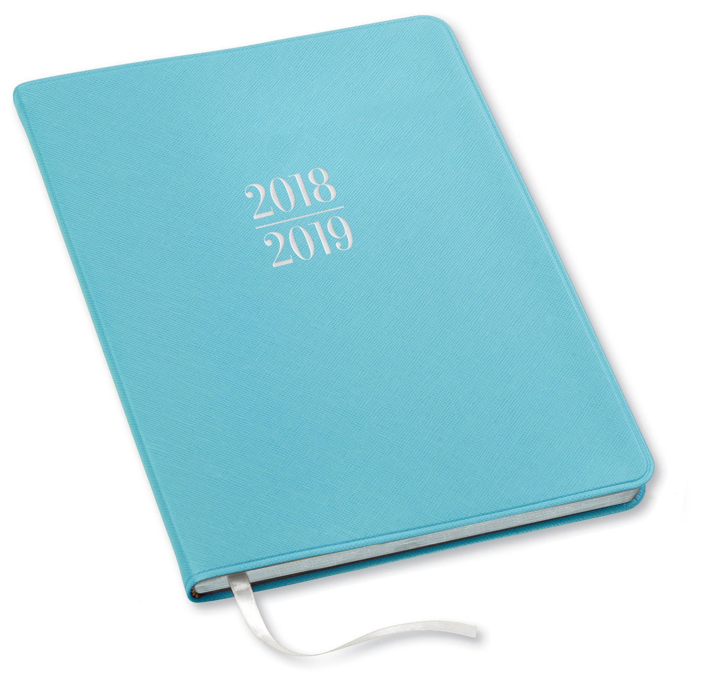 2019 18-Month Monthly Desk Large Blue Cartier Planner Calendar