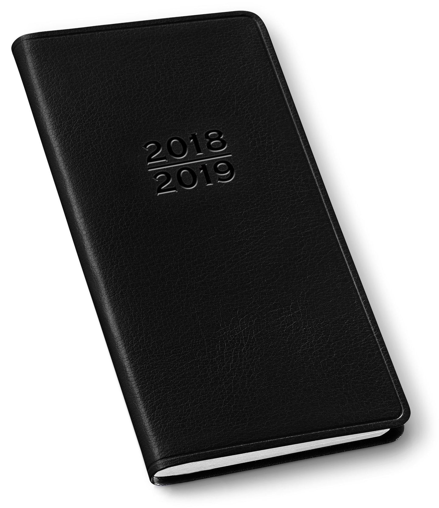 2019 18-Month Weekly Pocket Black Cambridge Planner Calendar