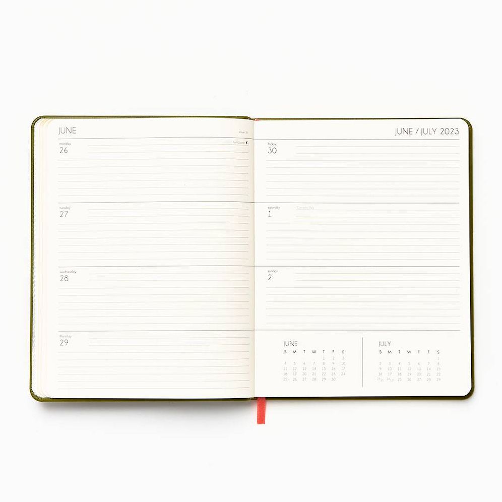2023-2024 Chicago Avenue Green Weekly Planner