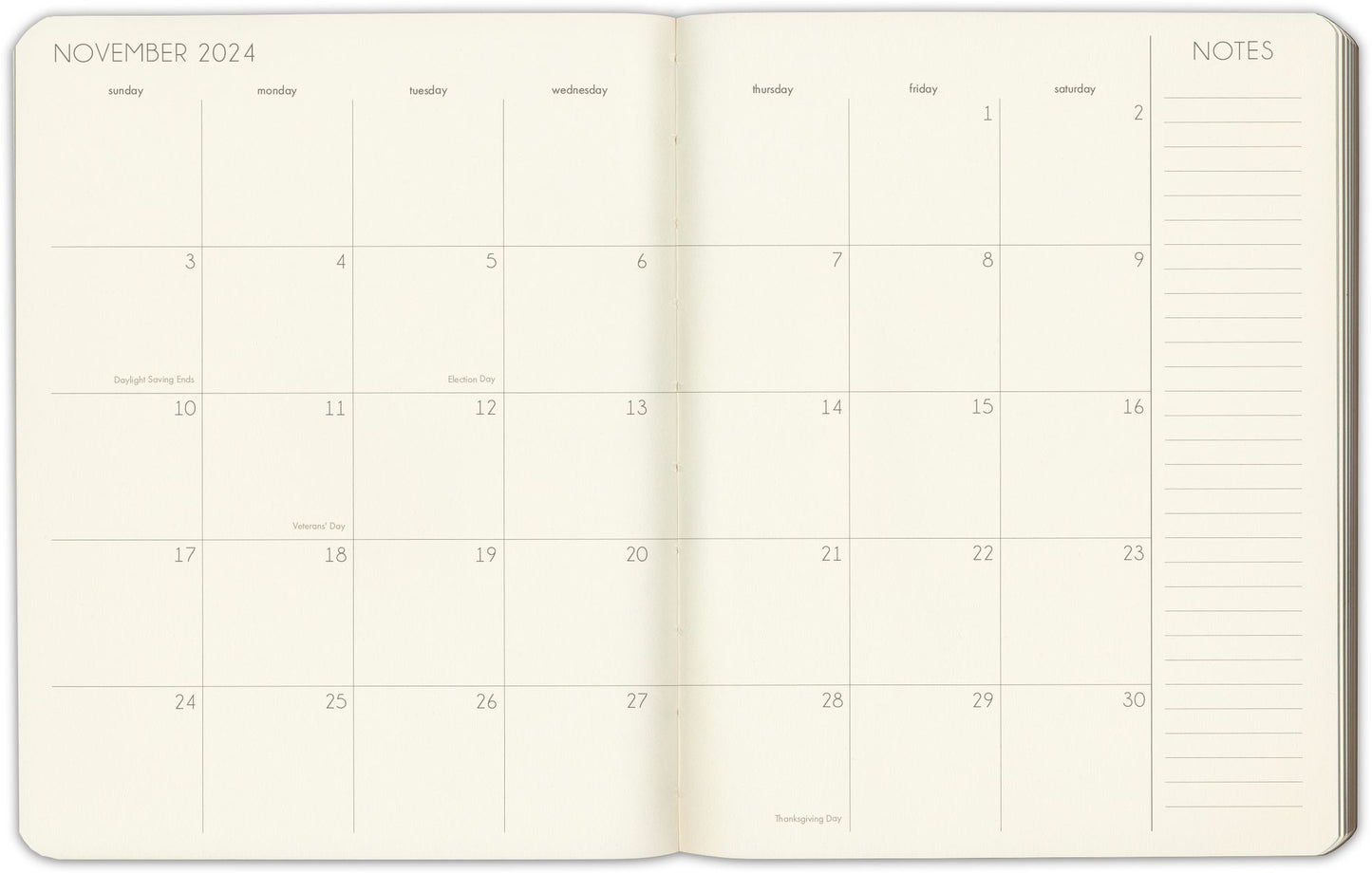 2023-2024 Chicago Avenue Green Weekly Planner