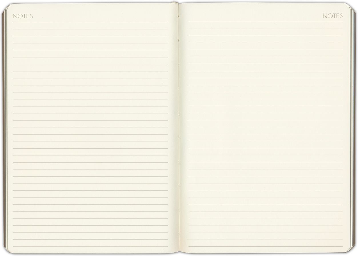 2025 Paper Source Brown 12M Monthly Pocket Planner