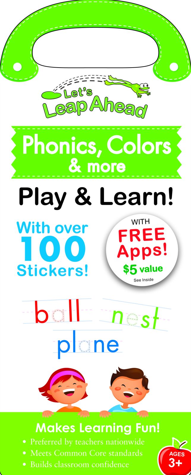 Let's Leap Ahead: Phonics, Colors & More Play & Learn!
