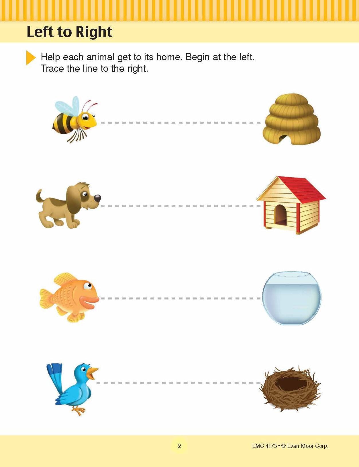 At-Home Tutor: Math, PreK Workbook