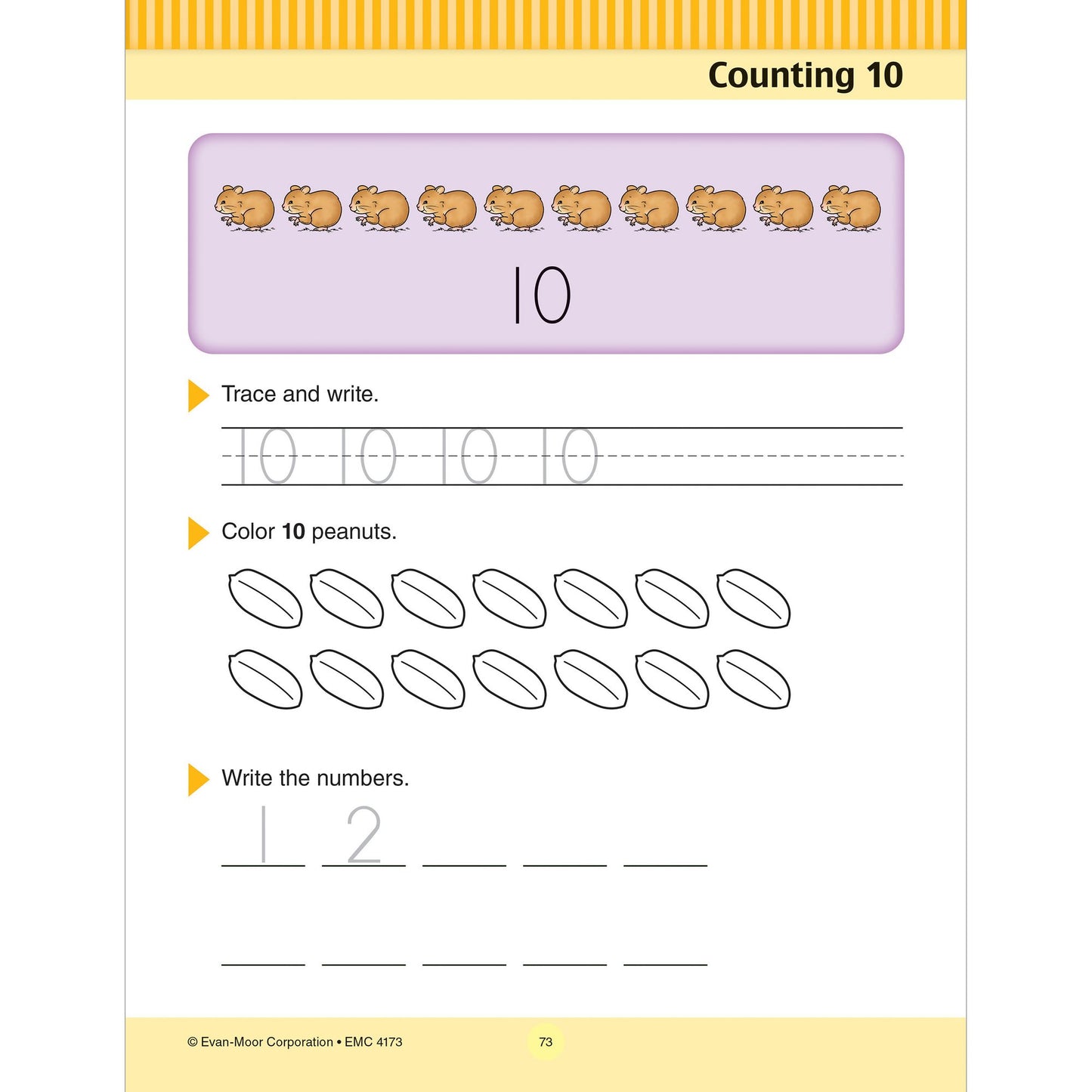 At-Home Tutor: Math, PreK Workbook