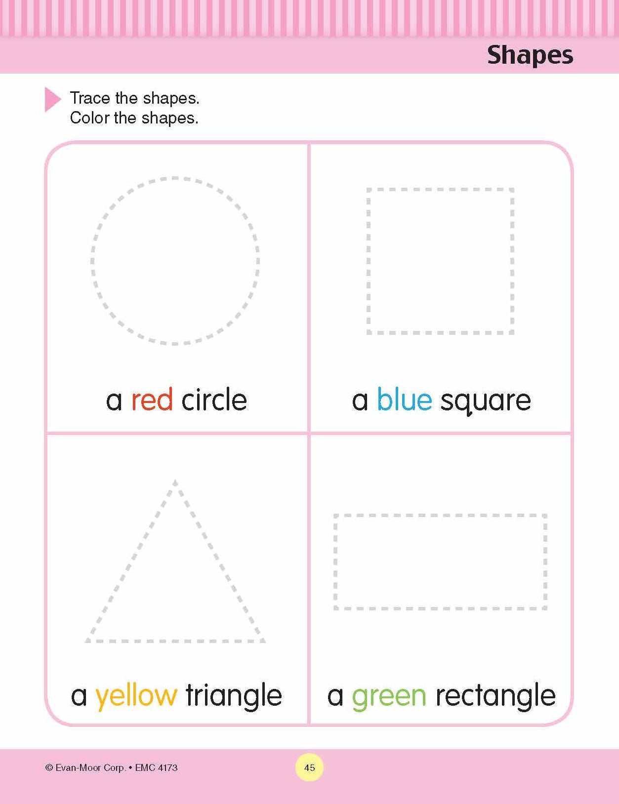 At-Home Tutor: Math, PreK Workbook