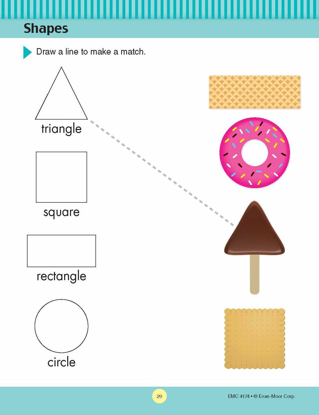 At-Home Tutor: Math, Kindergarten Workbook