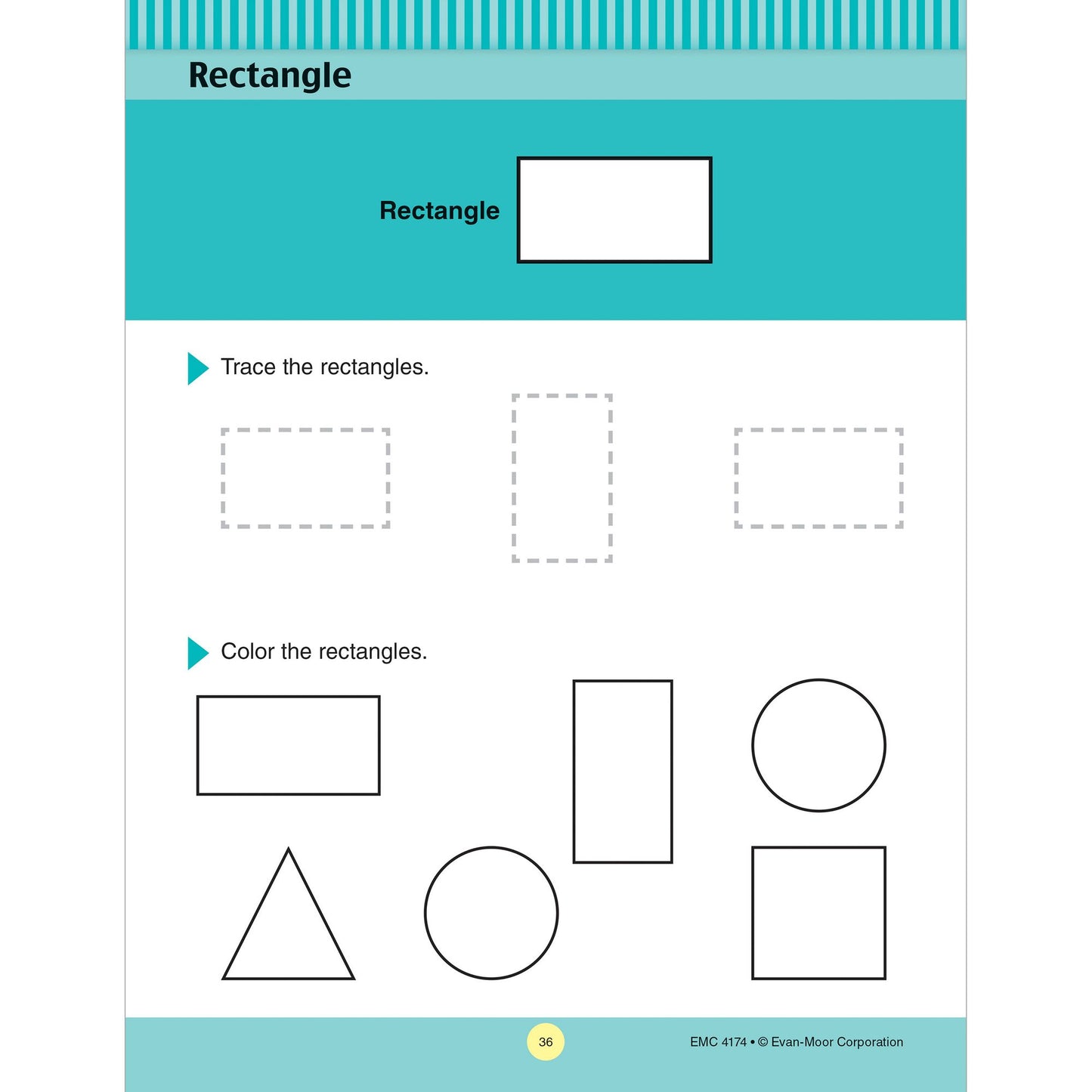 At-Home Tutor: Math, Kindergarten Workbook