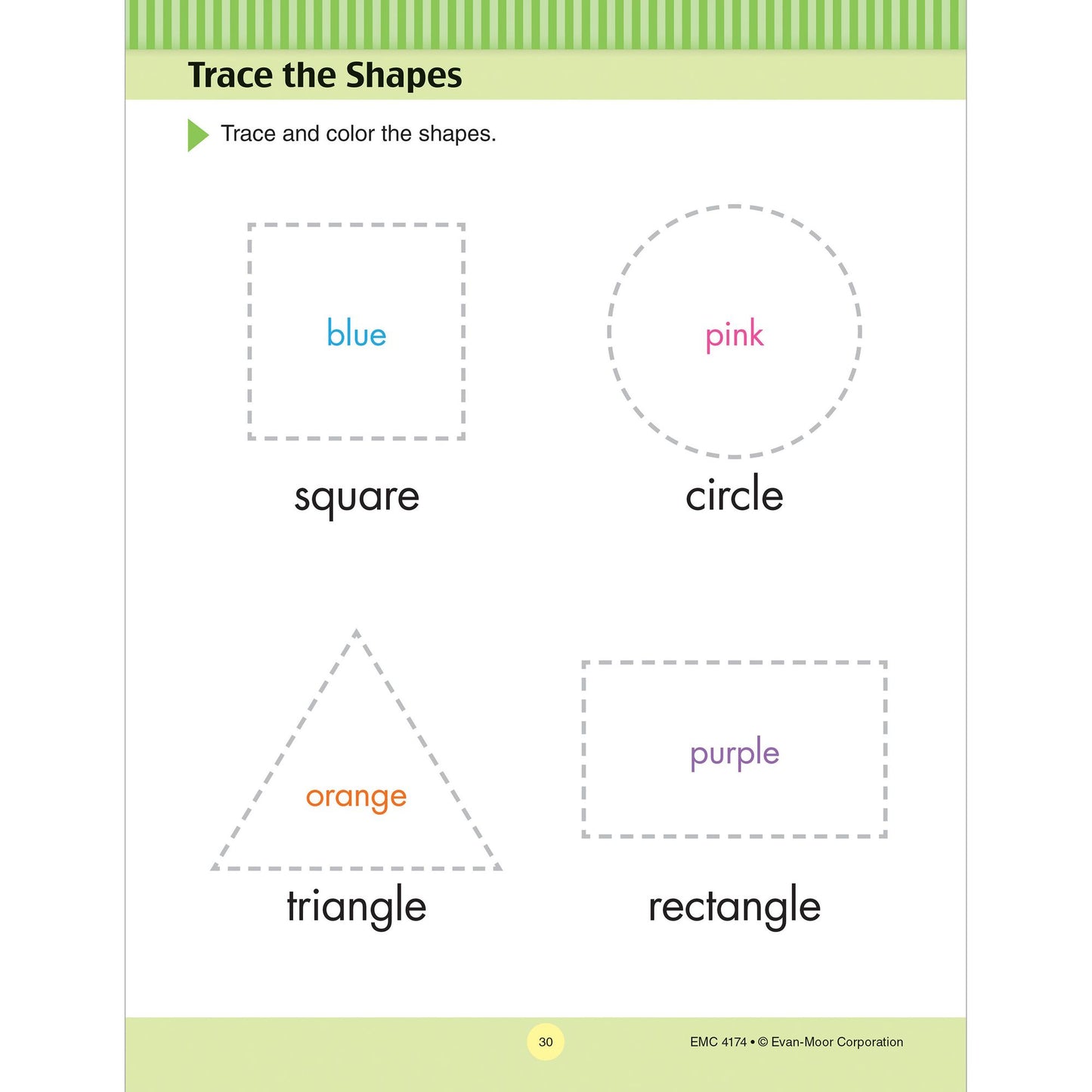 At-Home Tutor: Math, Kindergarten Workbook