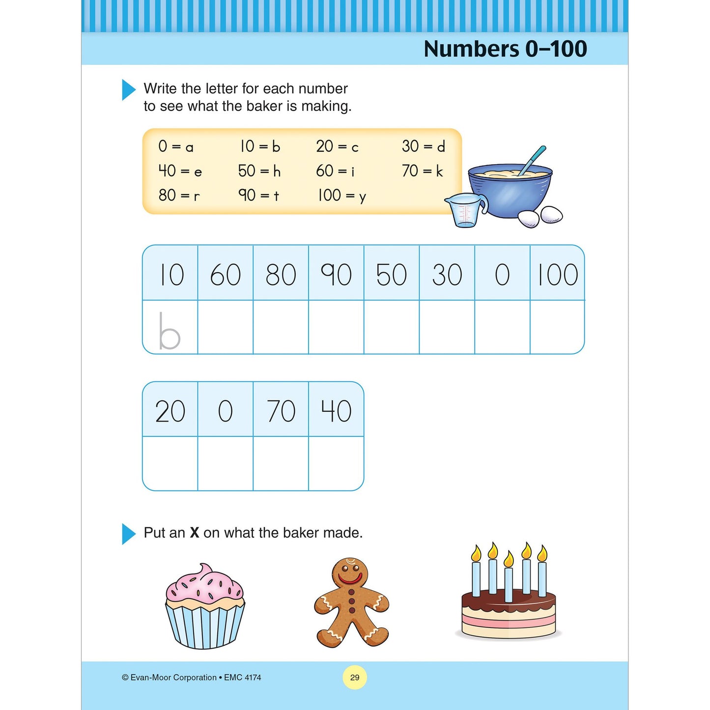 At-Home Tutor: Math, Kindergarten Workbook