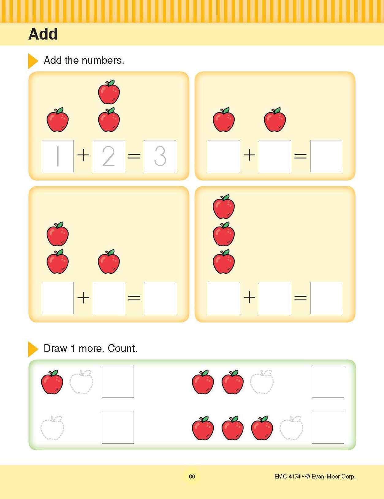 At-Home Tutor: Math, Kindergarten Workbook