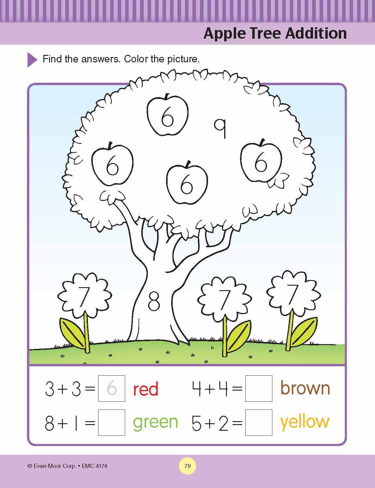 At-Home Tutor: Math, Kindergarten Workbook