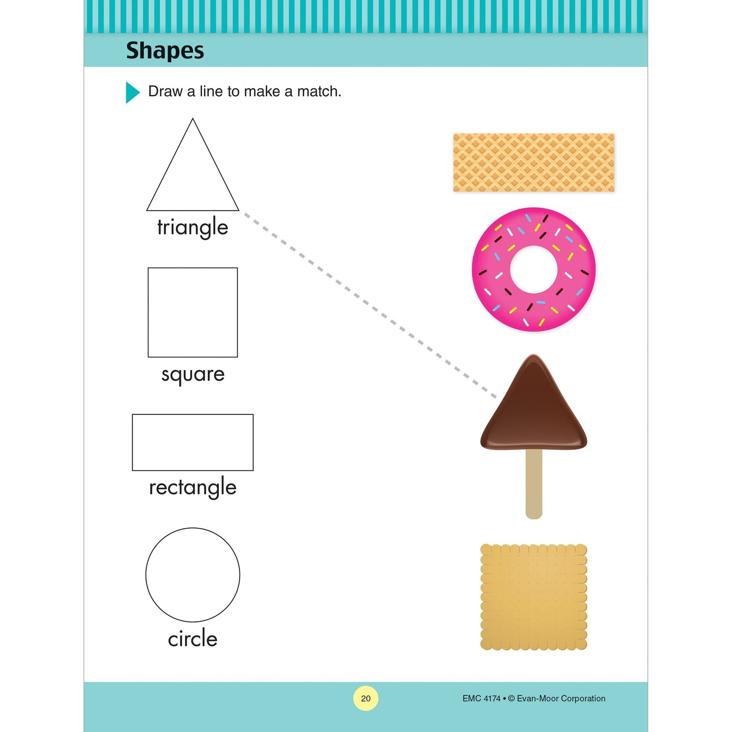At-Home Tutor: Math, Kindergarten Workbook