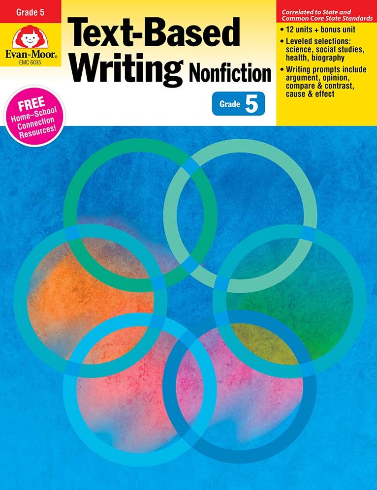 Text Based Writing Nonfiction, Grade 5