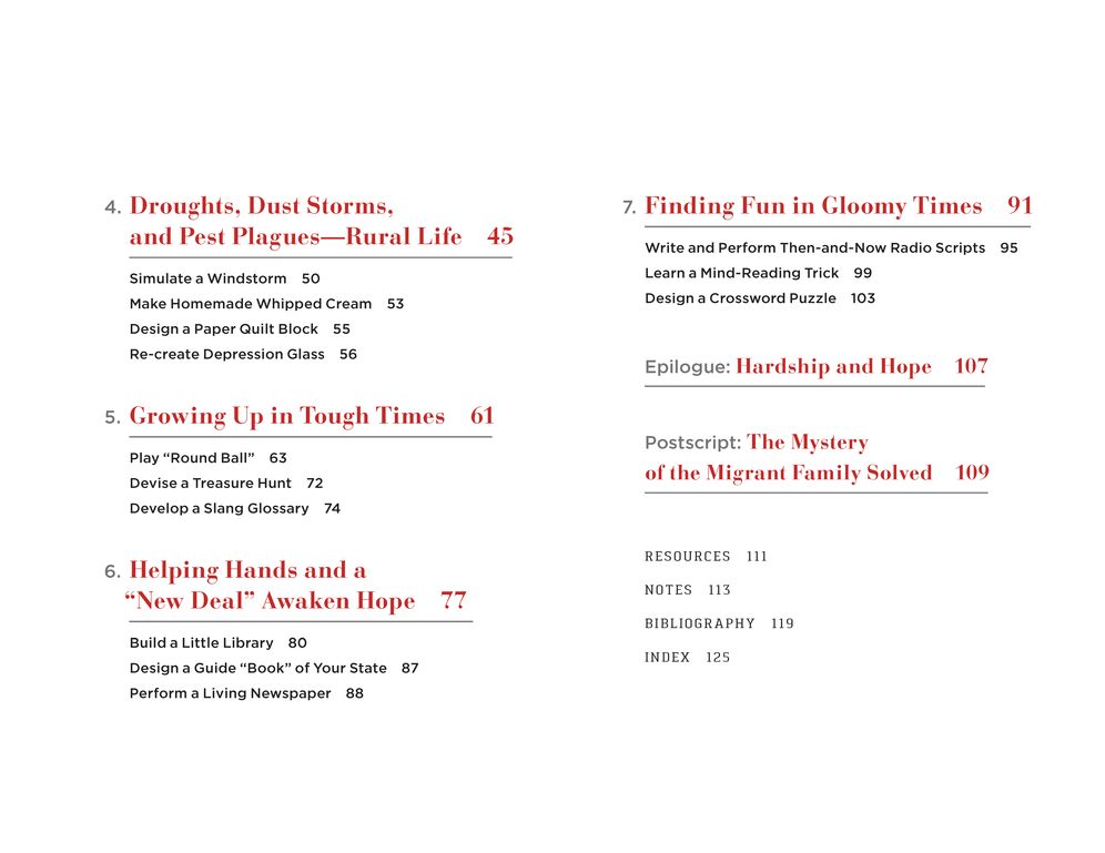 The Great Depression for Kids: Hardship and Hope in 1930s America, with 21 Activities