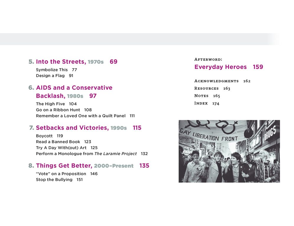 Gay & Lesbian History for Kids: The Century-Long Struggle for LGBT Rights, with 21 Activities