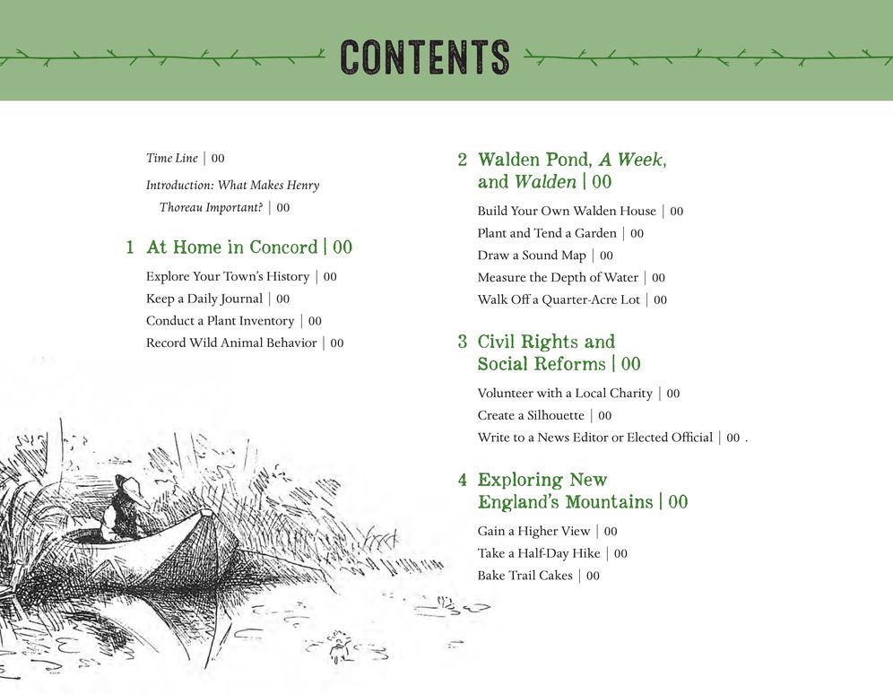Henry David Thoreau for Kids: His Life and Ideas, with 21 Activities