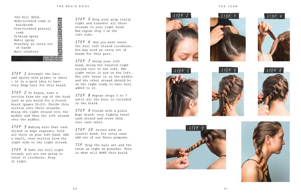 The Braid Book: 20 Fun and Easy Styles