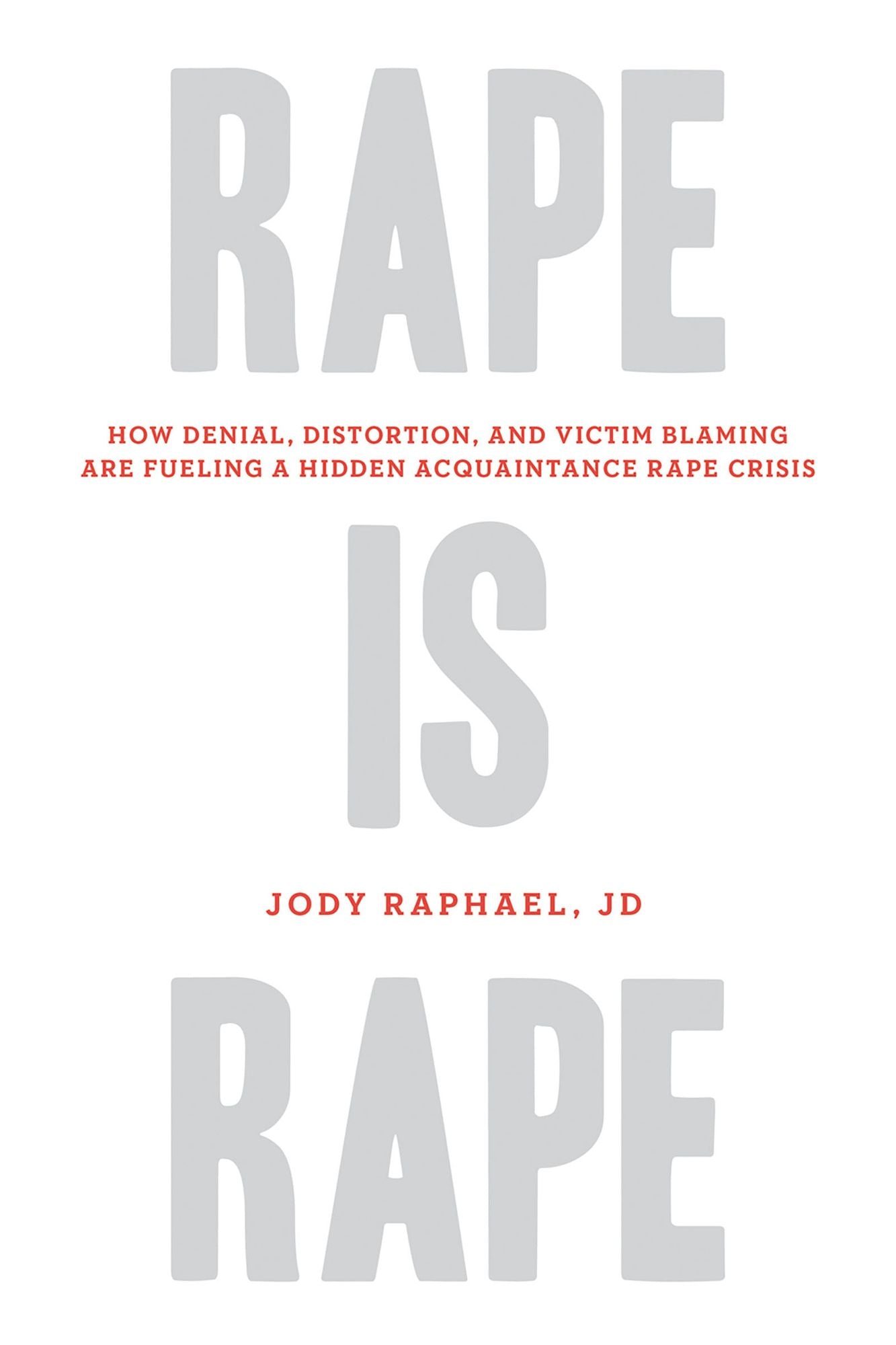 Rape Is Rape: How Denial, Distortion, and Victim Blaming Are Fueling a Hidden Acquaintance Rape Crisis