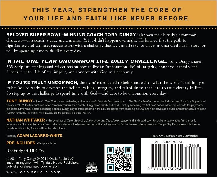 The One Year Uncommon Life Daily Challenge