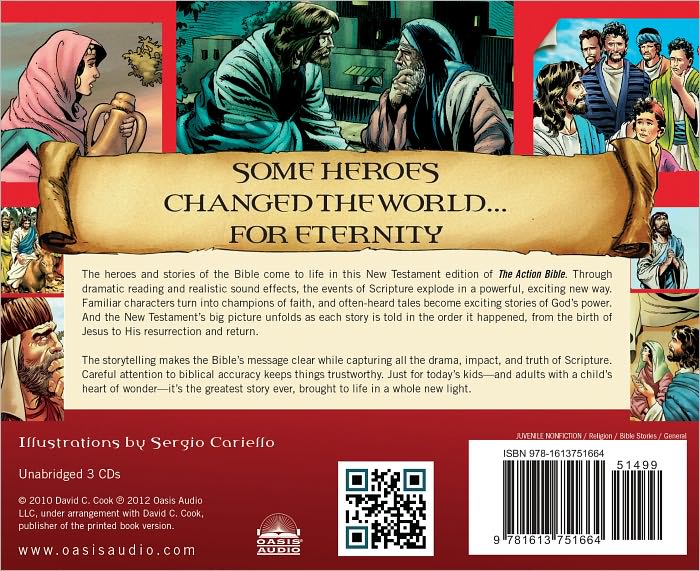 The Action Bible New Testament: God's Redemptive Story