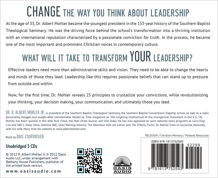 The Conviction to Lead: 25 Principles for Leadership that Matters