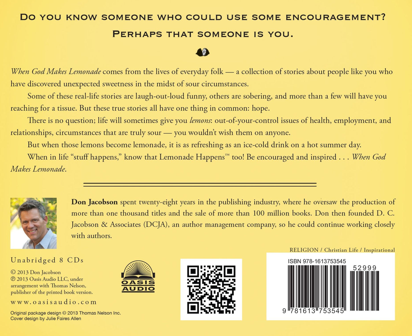 When God Makes Lemonade: True Stories That Amaze and Encourage