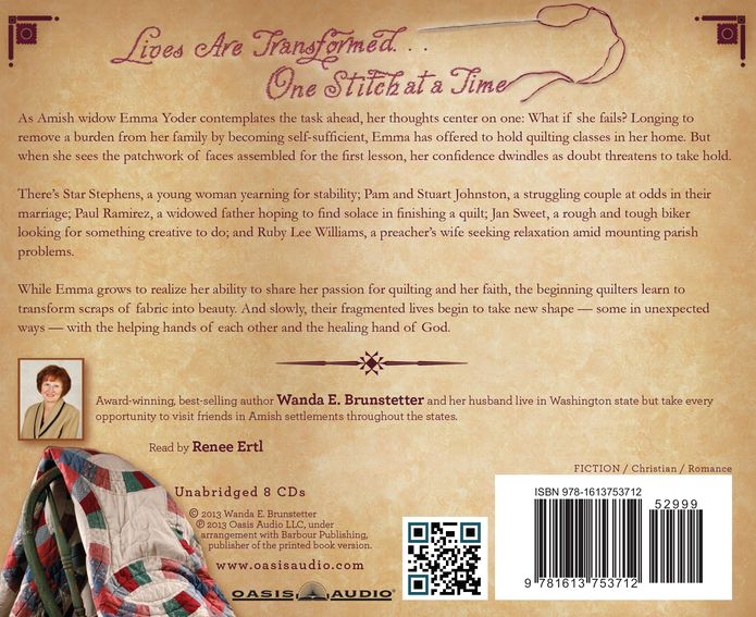 The Half-Stitched Amish Quilting Club