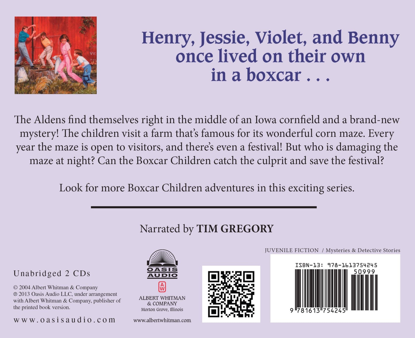 The Clue in the Corn Maze (The Boxcar Children Series #101)
