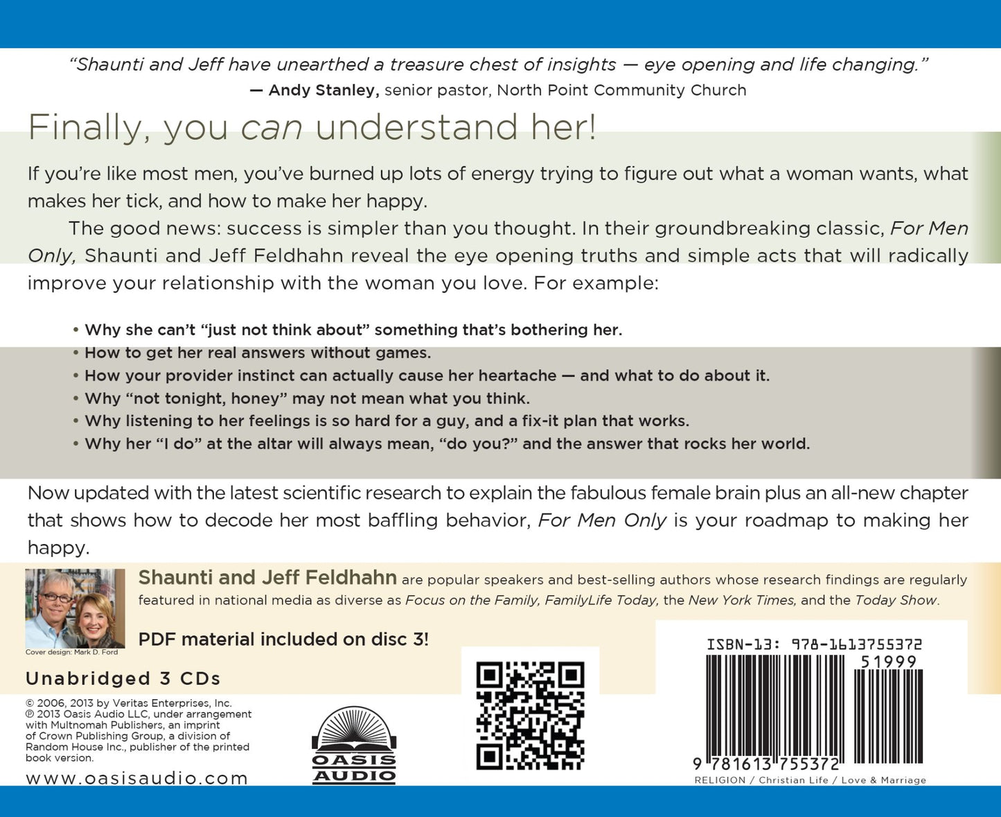 For Men Only, Revised and Updated Edition: A Straightforward Guide to the Inner Lives of Women