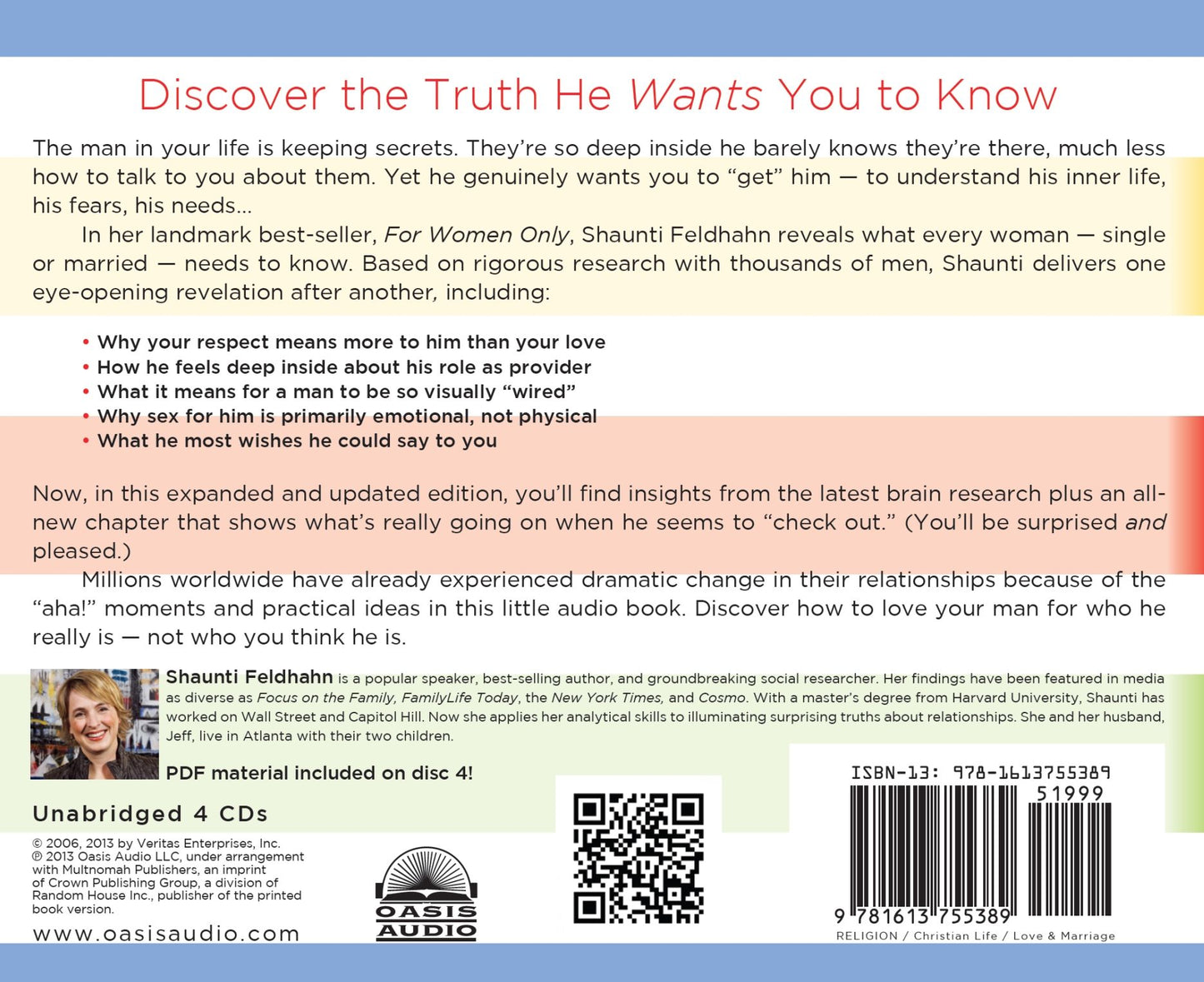 For Women Only, Revised and Updated Edition: What You Need to Know About the Inner Lives of Men