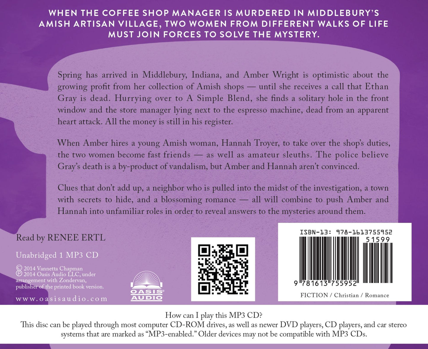 Murder Simply Brewed (Amish Village Mystery Series #1)
