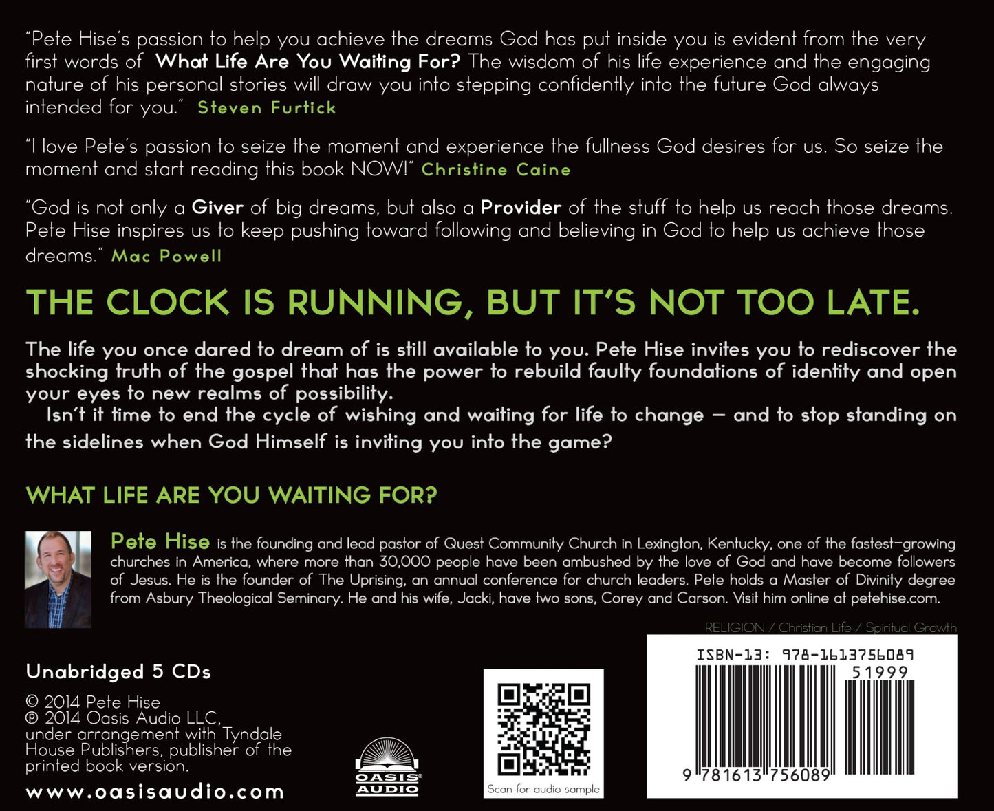 What Life Are You Waiting For?: Push Play on the Adventure God Has for You