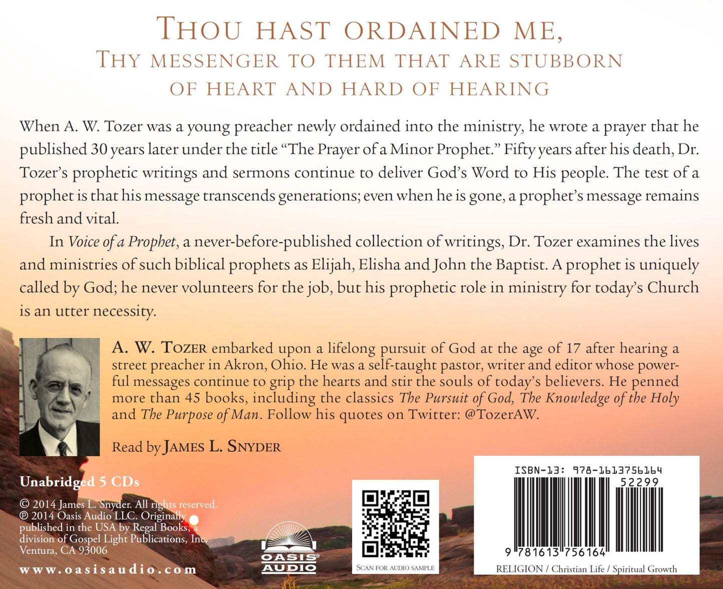Voice of a Prophet: Who Speaks for God?