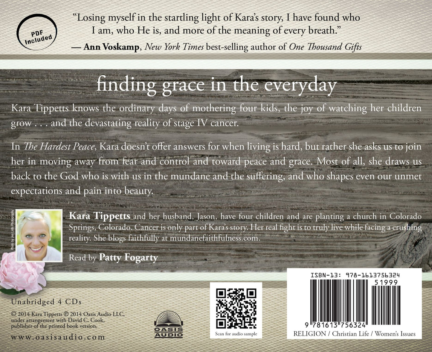 The Hardest Peace: Expecting Grace in the Midst of Life's Hard