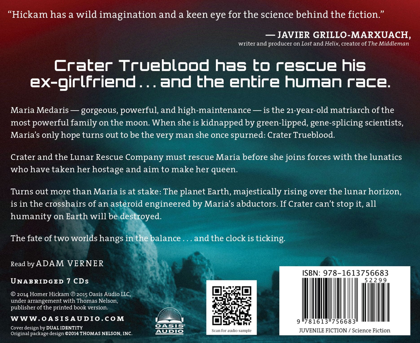Crater Trueblood and the Lunar Rescue Company
