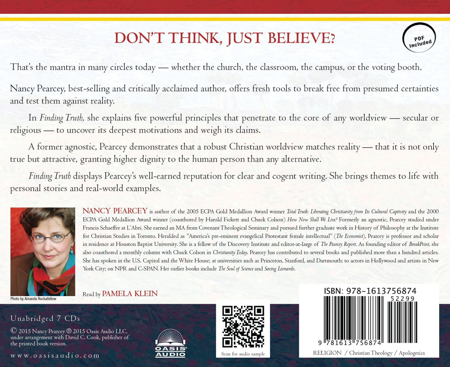 Finding Truth: 5 Principles for Unmasking Atheism, Secularism, and Other God Substitutes