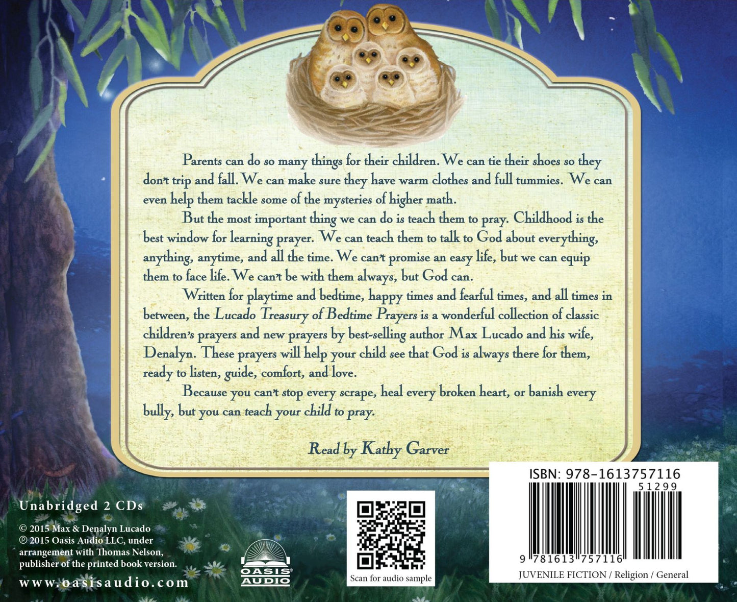 Lucado Treasury of Bedtime Prayers: Prayers for Bedtime and Every Time of Day!