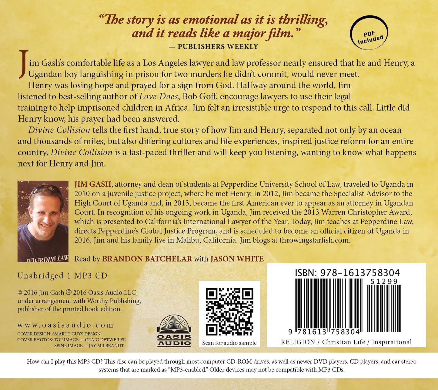 Divine Collision: An African Boy, An American Lawyer, and Their Remarkable Battle for Freedom