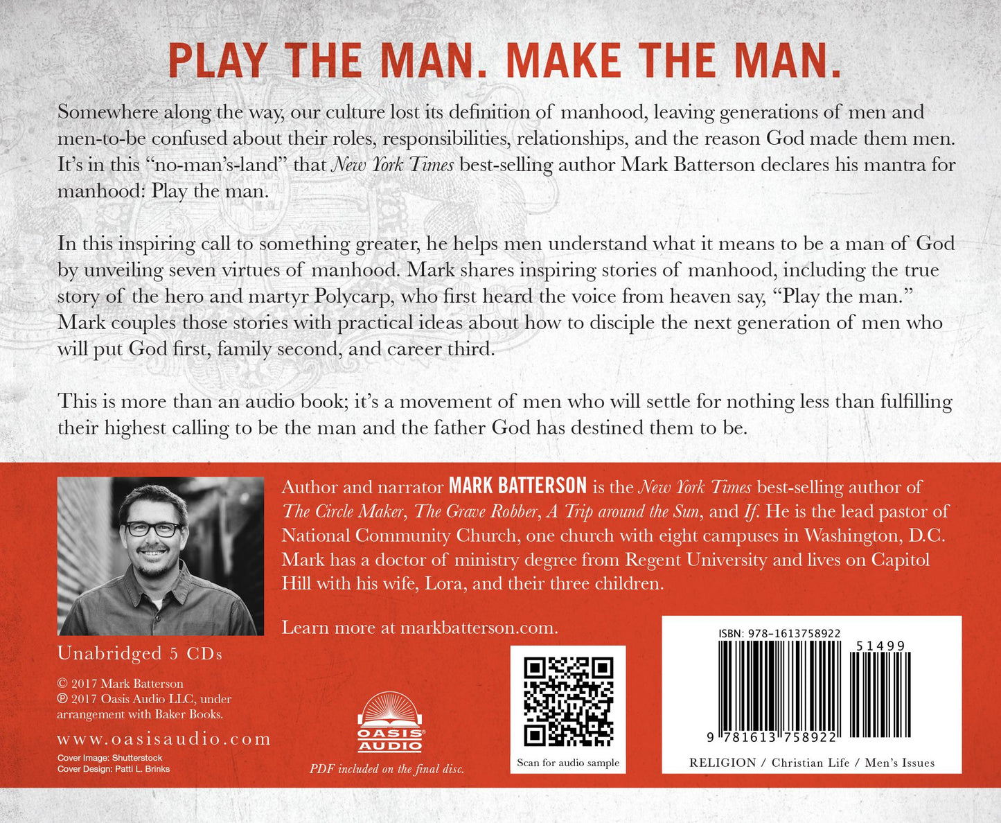 Play the Man: Becoming the Man God Created You to Be