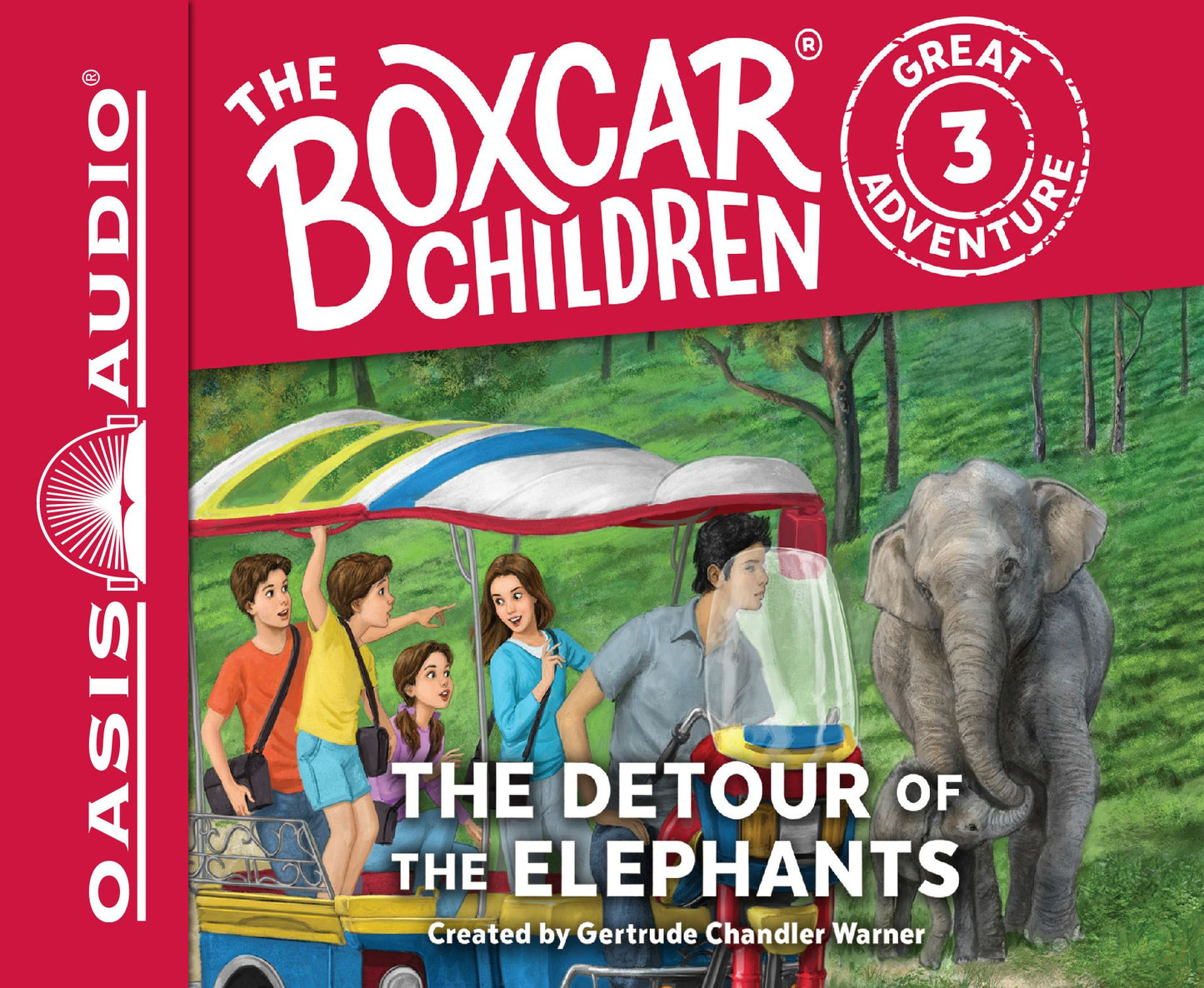 The Detour of the Elephants (Boxcar Children Great Adventure Series #3)