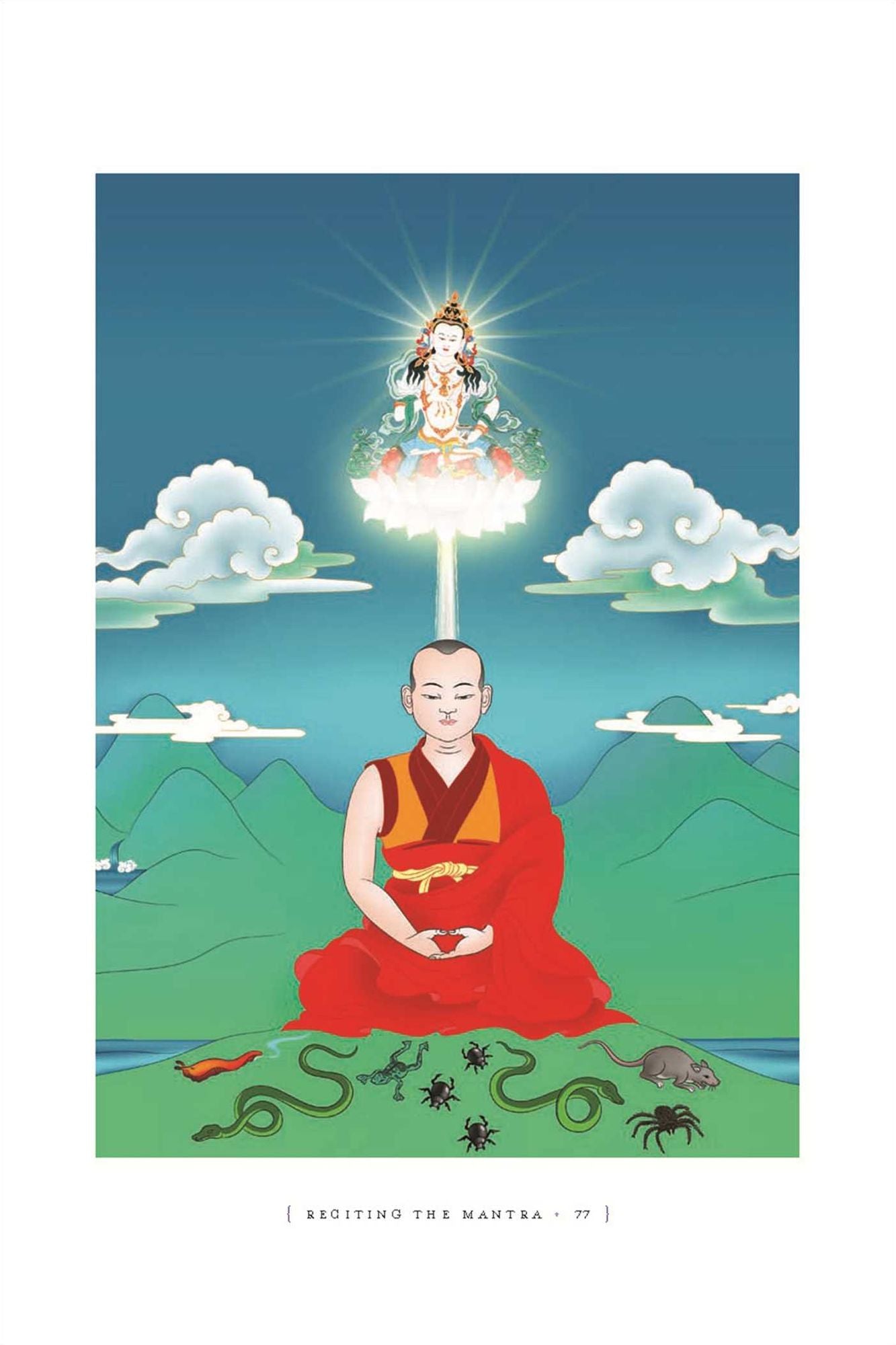 Vajrasattva Meditation: An Illustrated Guide