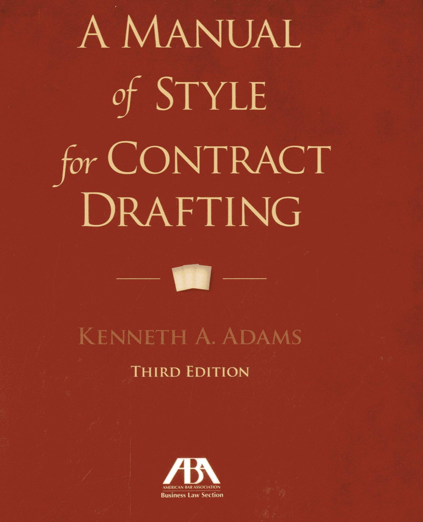 Manual of Style for Contract Drafting