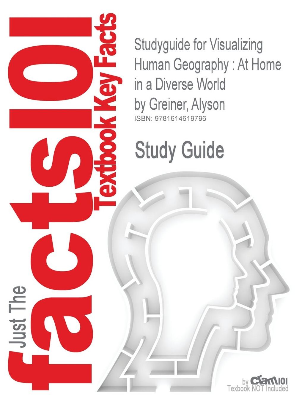 Studyguide for Visualizing Human Geography: At Home in a Diverse World by Greiner, Alyson, ISBN 9780471724919