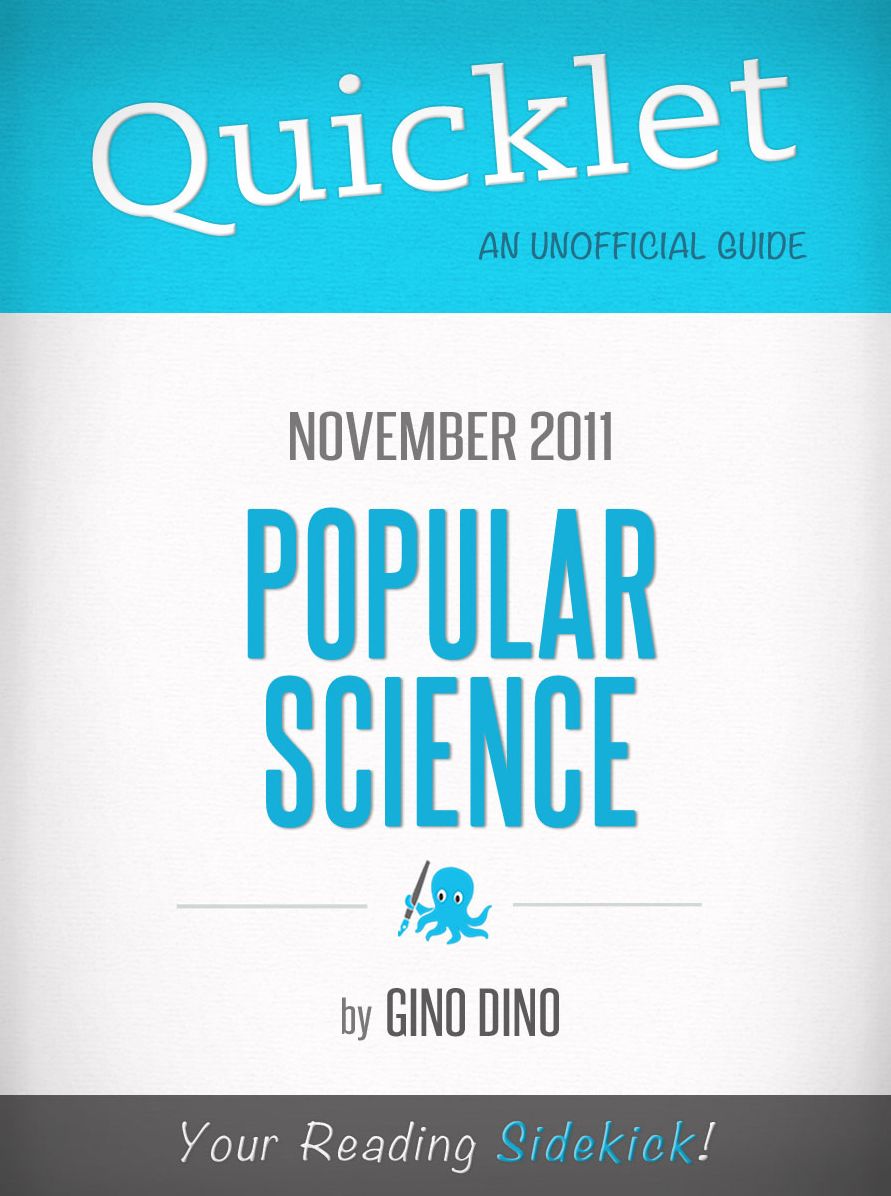 Quicklet on Popular Science November 2011